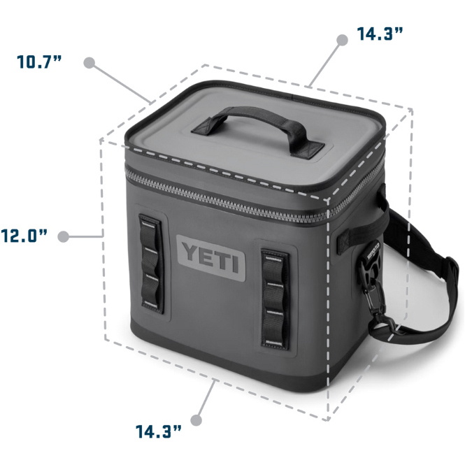 2026 YETI Hopper Flip 12 Cool Bag 70000002067 - Big Wave Blue